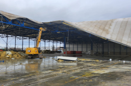 Wohnungsneubau mit Abbruch und Tiefbau und Sanierung mit Schwertransport xxxxxxxxxxxx Gewerbeeinheit